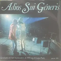 GENERICO - Disco de vinilo Adiós Sui Géneris