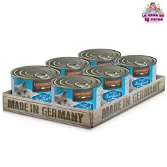CAT FOOD LEONARDO - Leonardo latas de 200gr sabor Pescado Pack 6