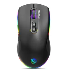 CYBERTEL - MOUSE GAMER INALAMBRICO 3 MODOS DINASTY RGB CBX M609-3m