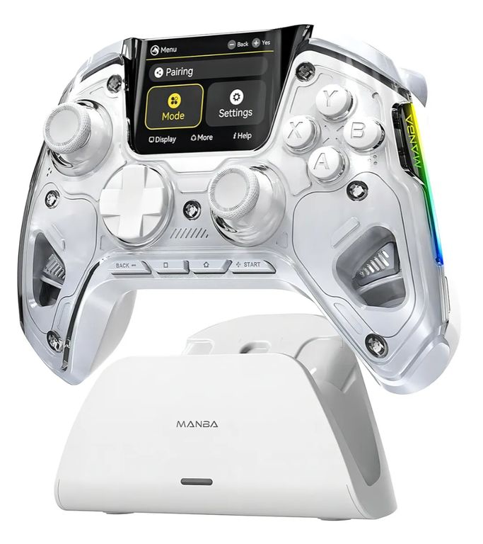 Mando Inalambrico Manba One V2 Color Blanco