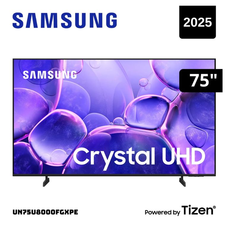 Televisor 75” Crystal UHD 4K 75U8000F