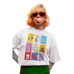 GENERICO - POLO OVERSIZE DE BTS - ECLIPSE