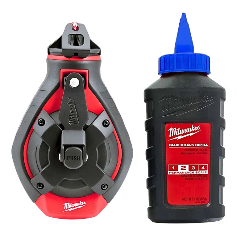 KIT DE TIRALINEA GRUESA DE 30 metros CON TIZA AZUL 48-22-3982