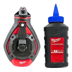 MILWAUKEE - KIT DE TIRALINEA GRUESA DE 30 metros CON TIZA AZUL 48-22-3982