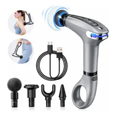 VICTORIA - Pistola De Masaje Muscular Inalámbrica Con Pantalla Led