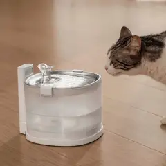 QHALITECH - BEBEDERO INALAMBRICO RECARGABLE PARA MASCOTAS