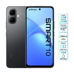 INFINIX - Smart 10 128GB 4GB Negro