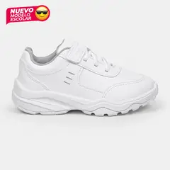 VENUS - Zapatilla Escolar Nexo Mixto Blanco