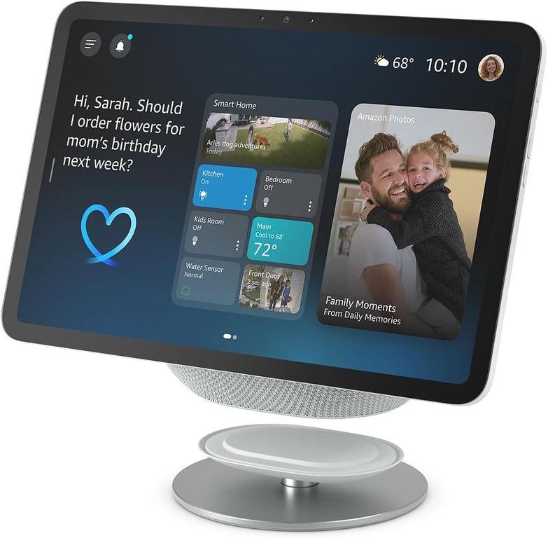 Base Ajustable Echo Show 8 Y 11 2025 Blanco