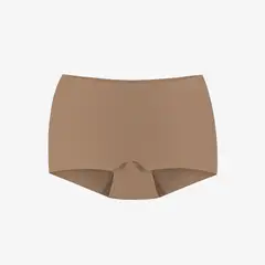 D'LIRIO LENCERIA - Calzon Boxer Invisible de Tiro Alto con Cobertura y Protección Anti-Roce