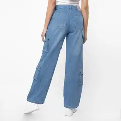 MACHINE - JEAN MUJER DI24KADYA P DENIM
