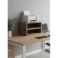GENERICO - Módulo Organizador de mesa escritorio en melamina Galés