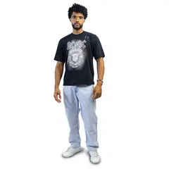 DM DEXMEN - Polo Dexmen Oversize ACDC Oscuro