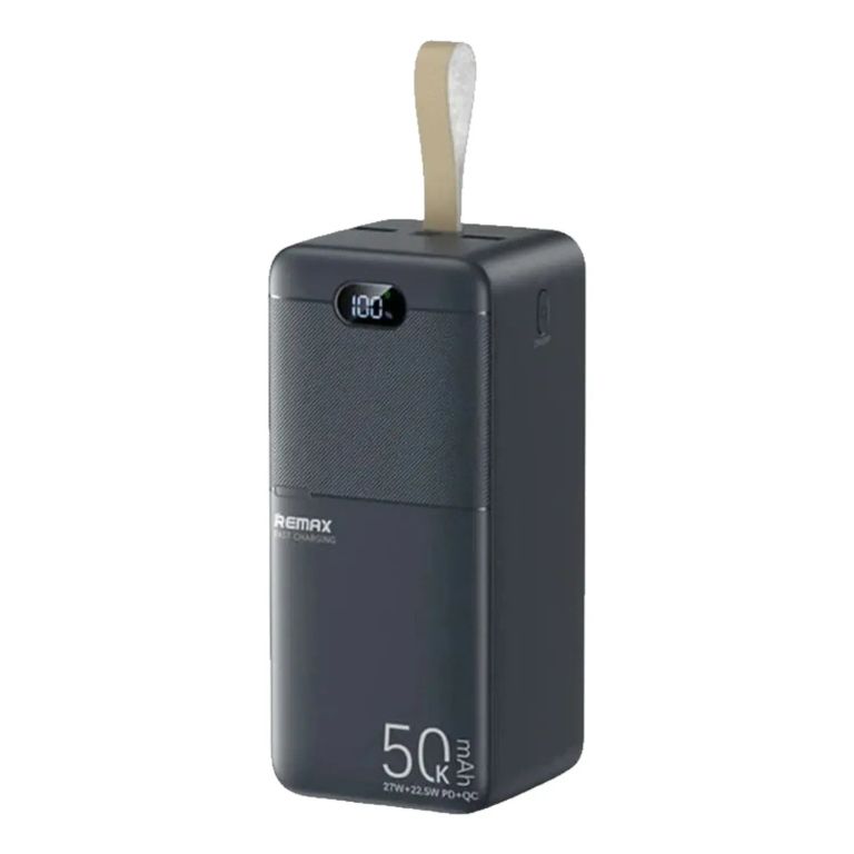 Power Bank RPP-117 Gris 50000mAh PD27W Carga rápida