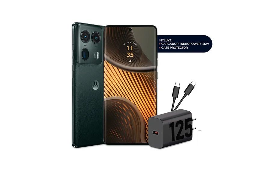 CELULAR EDGE 50 ULTRA 512GB 12GB RAM 50MP + 13MP + 10MP 6.7" NEGRO ESIM