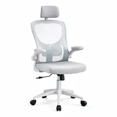 INIUS - Silla de Oficina Ergonomica con Soporte Lumbar Guss - Gris