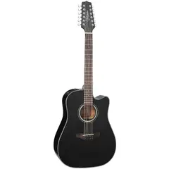 TAKAMINE - GUITARRA 12 CUERDAS COLOR NEGRO DOCEROLA