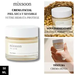 MIXSOON - Crema Facial Hidratante Piel Seca y Sensible - Been Cream 50ml