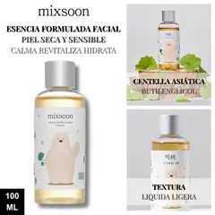 MIXSOON - Esencia Facial Formulada Piel Seca y Sensible - Soondy Centella Asiatica Essence 100ml