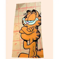 GENERICO - Toalla de Playa de Microfibra Garfield 140 x 70 cm