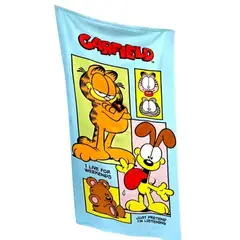 GENERICO - Toalla de Playa de Microfibra Garfield 140 x 70 cm