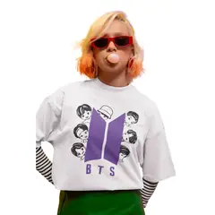 GENERICO - POLO OVERSIZE DE BTS - ECLIPSE