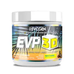 EVOGEN - EVP 3D Pre-entreno Sin estimulantes 40 Servicios - Trueno Tropical