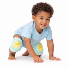 GENERICO - Rodilleras Antideslizantes Bebé Verde Acolchadas Para Piso Frío O Duro