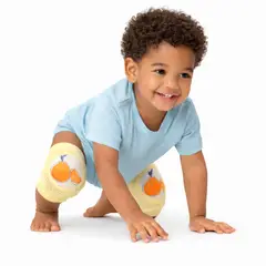 GENERICO - Rodilleras Bebé Seguridad Total Para Casa Piso Frío Y Raspones Amarillas