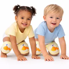 GENERICO - Rodilleras Antigolpes Para Niño Y Niña Tela Respirables Color Amarillo