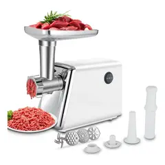 ANYHOGAR - Picadora de carne eléctrica carne picada 2800W