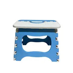 GENERICO - MINISILLA PLEGABLE 19CM CELESTE