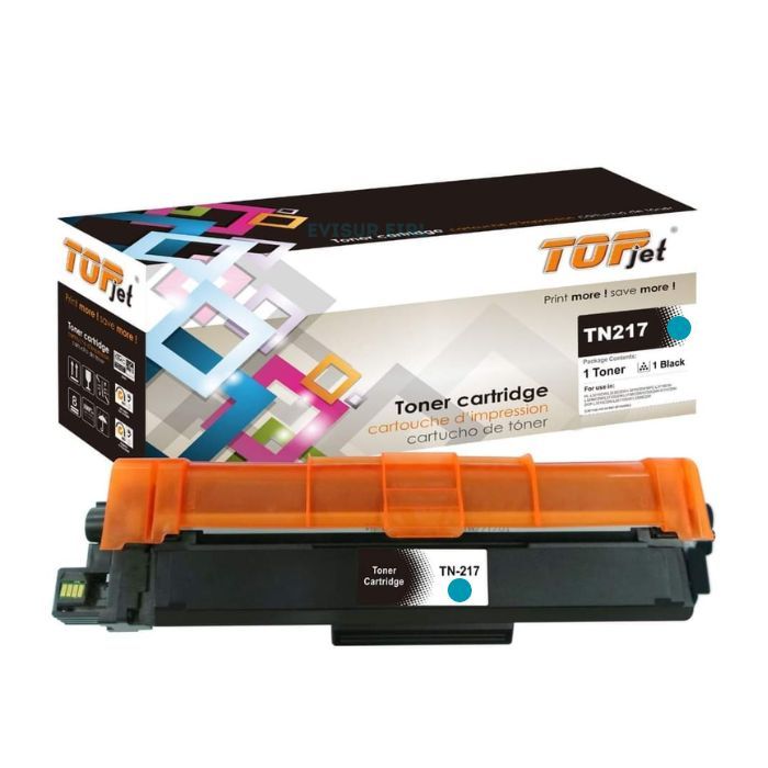 TONER COMPATIBLE PARA BROTHER TN-217 CYAN