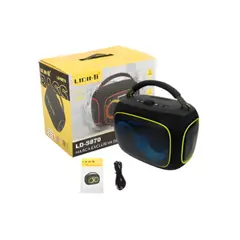LIDIMI - Parlante Portátil Bluetooth LD-S870 100W con Bass Boost y Luces LED