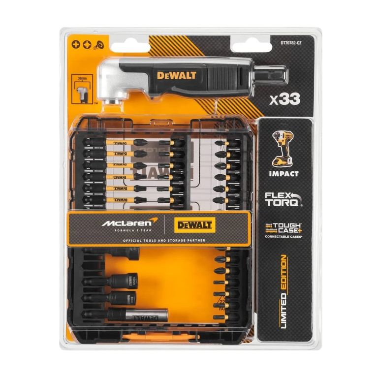Set de punteras mclaren flextorq 33 pzs / DT70782-QZ