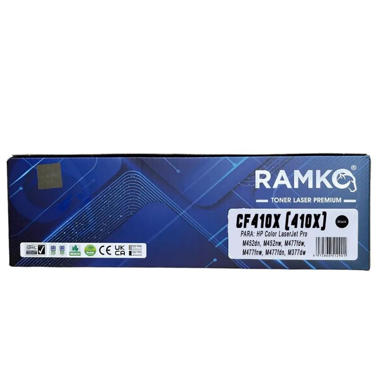 TONER PARA HP 410X COMPATIBLE CF410X NEGRO