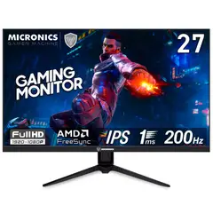 MICRONICS - Monitor Gamer MG27FF 27P Full HD IPS 200HZ 1MS AMD FreeSync