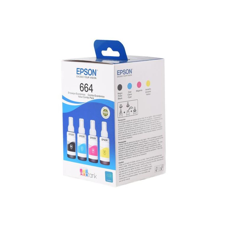 TINTA 664 COMBO PACK COMPLETO T664