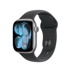 APPLE - Watch Series 11 GPS 46mm Correa Deportiva - Space Gray OPEN BOX