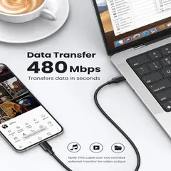 UGREEN - Cable USB C Carga Rapida Negro US286 50997