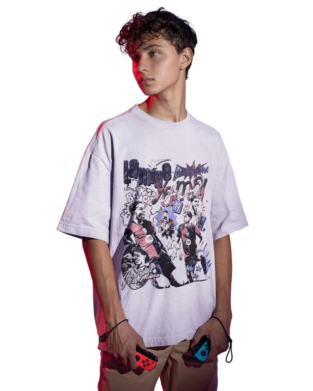 Polo oversize streetwear de Futbol - ECLIPSE