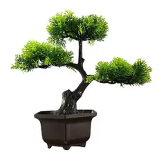 INSPIRA MARKET - Arbol Bonsai Planta Decorativa Artificial 24 cm