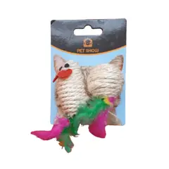 GENERICO - Ratoncito Rascador + Bolita Rascadora para Gatos