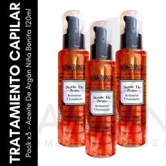GENERICO - Pack x3 - Aceite De Argán Niña Bonita 120ml