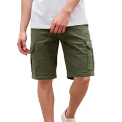 ELEMENT SPECIAL EDITION - Short Cargo Drill Hombre – Diseño Urbano con Bolsillos Laterales - 4 Colores
