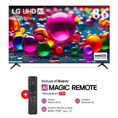 LG - TELEVISOR 86"4K ULTRA HD SMART TV CON THINQ AI 86UA8050PSA