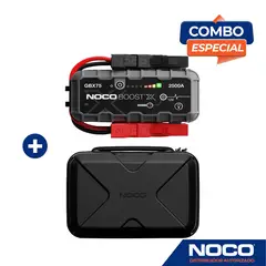NOCO - Combo Gbx75 Arrancador de Batería Portatil + Estuche