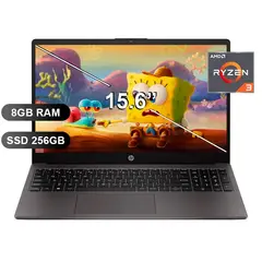 HP - LAPTOP 255 G10 RYZEN 3-7320U/ 8GB/ SSD256GB/ FREE/ 15.6/ A9BS1LT