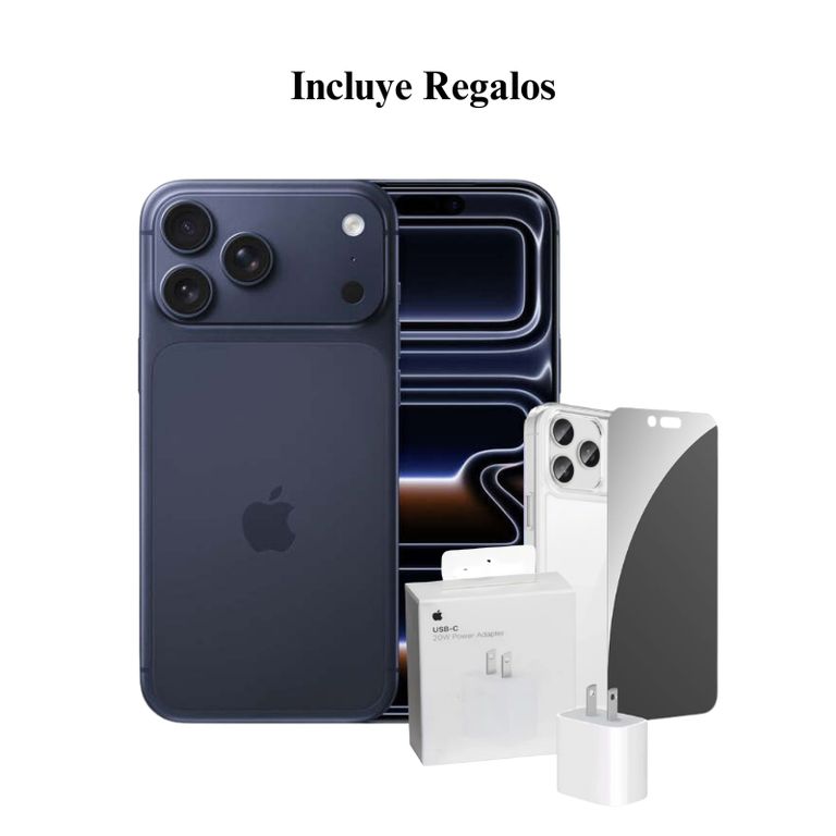 IPhone 17 Pro Intelligence 512GB (eSIM) - Deep Blue + Combo de Regalo