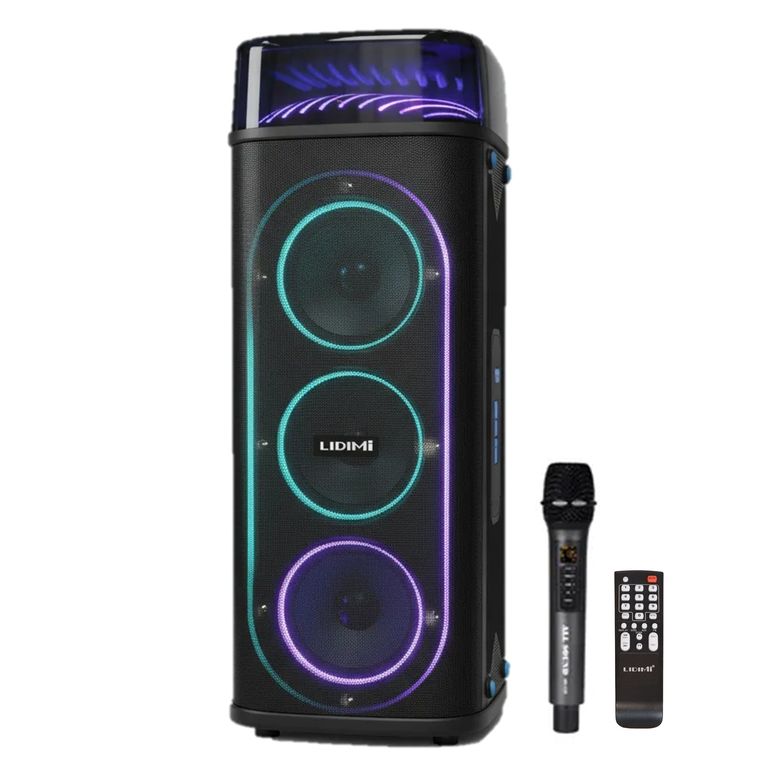 Torre De Sonido Ld-s954ac 120w Rms + micrófono Karaoke